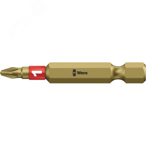 Бита биторсионная 851/4 BTH PH сверхтвердая хвостовик 1/4 E 6.3 PH 1X50 мм - WERA
