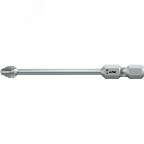 Бита 853/4 Harpoon Z ACR PH вязкая твердость насечки против выскальзывания узкий стержень хвостовик 1/4 E 6.3 PH 2X152 мм - WERA