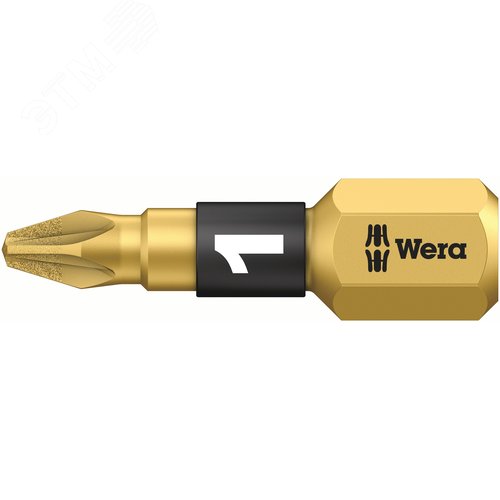 Бита биторсионная 855/1 BDC PZ алмазное покрытие хвостовик 1/4 C 6.3 PZ 1X25 мм - WERA