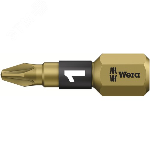 Бита биторсионная 855/1 BTH PZ сверхтвердая хвостовик 1/4 C 6.3 PZ 1X25 мм - WERA