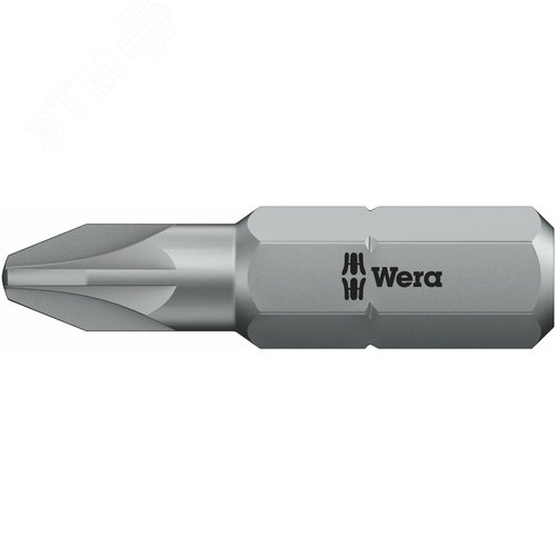 Бита 855/2 Z PZ вязкая твердость хвостовик 5/16 C 8 PZ 1X32 мм - WERA