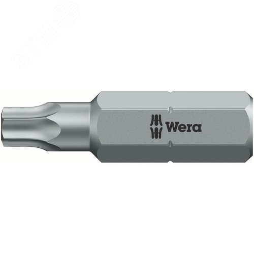 Бита 867/1 Z Wedge TORX конический шлиц для лучшей фиксации крепежа вязкая твердость хвостовик 1/4 C 6.3 TX 15X25 мм - WERA