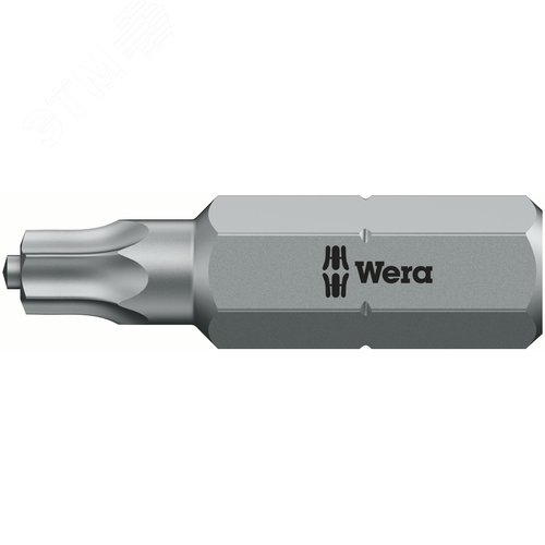 Бита 867/1 ZA SPAX T-STAR plus (TORX с цапфой) вязкая твердость хвостовик 1/4 C 6.3 TX 25X25 мм - WERA