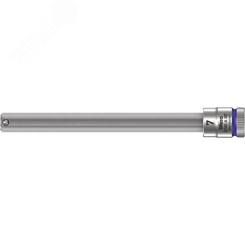 Головка торцевая 8740 A Hex-Plus HF Zyklop со вставкой под внутренний шестигранник DR 1/4 с функцией фиксации крепежа 5X28 мм - фото 2