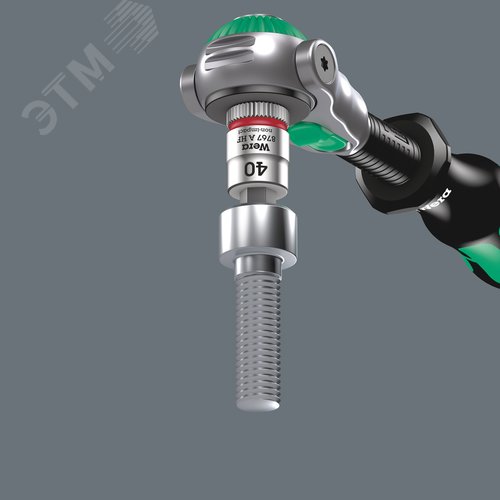 Головка торцевая 8767 A HF TORX Zyklop со вставкой DR 1/4 с функцией фиксации крепежа TX 15X28 мм - фото 3