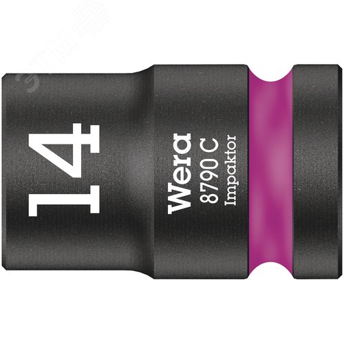 Головка торцевая ударная шестигранная 8790 C Impakto DR 1/2 14X38 мм - WERA