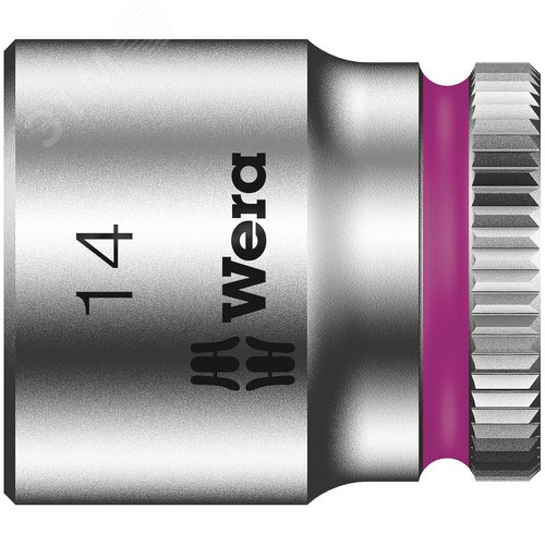 Головка торцевая шестигранная 8790 HMA Zyklop DR 1/4 14X23 мм - WERA