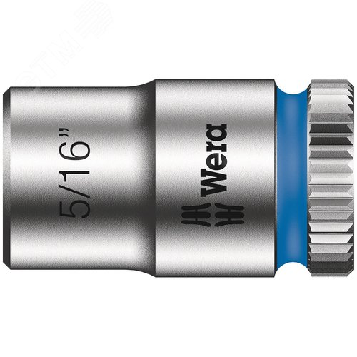 Головка торцевая шестигранная 8790 HMA Zyklop DR 1/4 5/16X23 мм - WERA