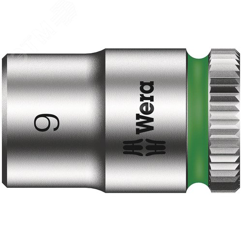 Головка торцевая шестигранная 8790 HMA Zyklop DR 1/4 9X23 мм - WERA