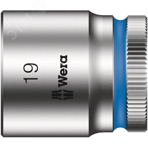 Головка торцевая шестигранная 8790 HMB Zyklop DR 3/8 19X30 мм - WERA