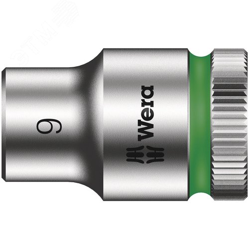 Головка торцевая шестигранная 8790 HMB Zyklop DR 3/8 9X29 мм - WERA