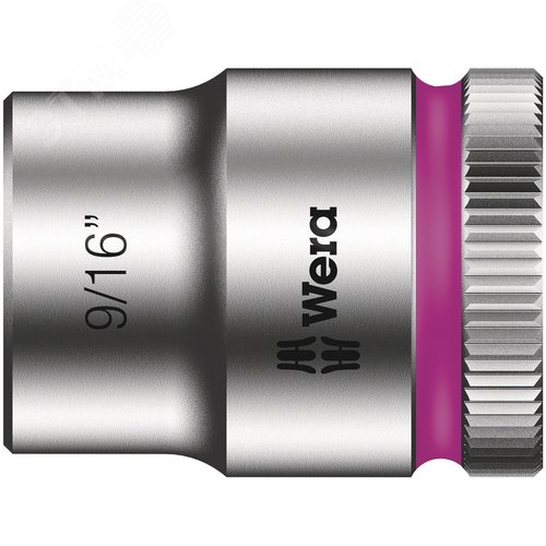 Головка торцевая шестигранная 8790 HMB Zyklop DR 3/8 9/16X29 мм - WERA