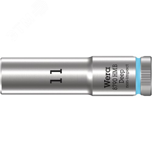 Головка торцевая шестигранная 8790 HMB Deep DR 3/8 глубокая 11X64 мм - WERA