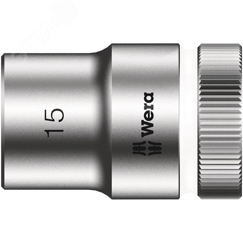 Головка торцевая шестигранная 8790 HMC Zyklop DR 1/2 15X37 мм - WERA