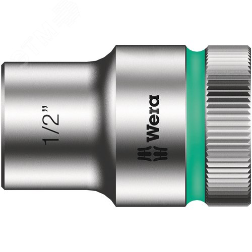 Головка торцевая шестигранная 8790 HMC Zyklop DR 1/2 1/2X37 мм - WERA