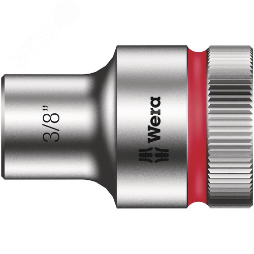 Головка торцевая шестигранная 8790 HMC Zyklop DR 1/2 3/8X37 мм - WERA