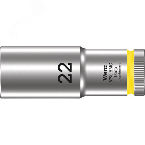 Головка торцевая шестигранная 8790 HMC Deep DR 1/2 глубокая 22X83 мм - WERA