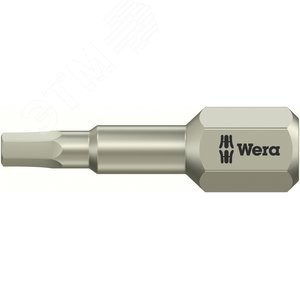 Бита под внутренний шестигранник 3840/1 TS Hex-Plus нержавеющая сталь хвостовик 1/4 C 6.3 7/64X25 мм - WERA
