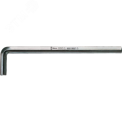 Ключ Г-образный 950 L хромированный 5X160 мм - WERA