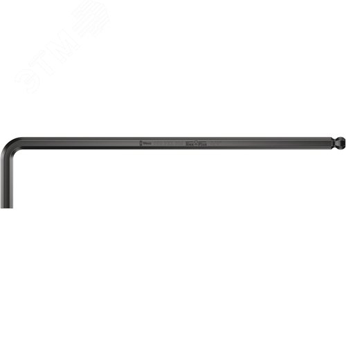 Ключ Г-образный 950 PKL BlackLaser с шаром 7/32X180 мм - WERA