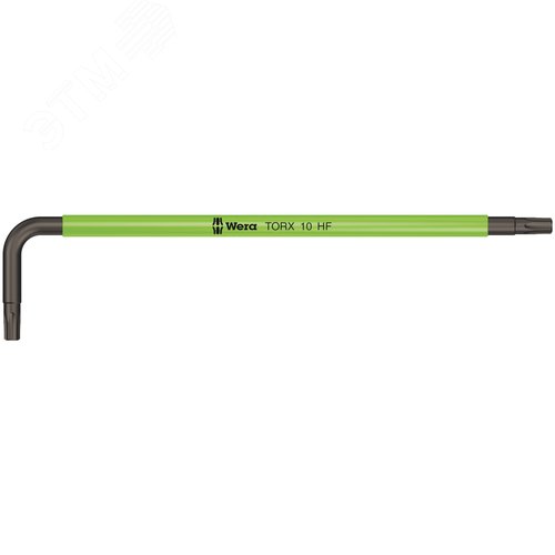 Ключ Г-образный 967 SL TORX HF Multicolour с функцией фиксации крепежа TX 10X85 мм - WERA