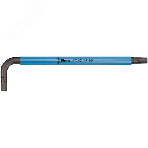 Ключ Г-образный 967 SL TORX HF Multicolour с функцией фиксации крепежа TX 27X112 мм - WERA