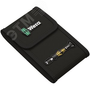 Набор бит Набор Kraftform Kompakt Micro 20 ESD 1 и ручки-битодержателя 20 предметов - WERA