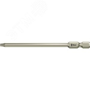Бита 3867/4 TS TORX нержавеющая сталь хвостовик шестигранный 1/4 E 6.3 TX 10X89 мм - WERA