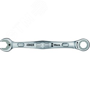 Ключ гаечный 6000 Joker комбинированный с трещоткой 1/2 x 177 мм (WE-073283) - WERA