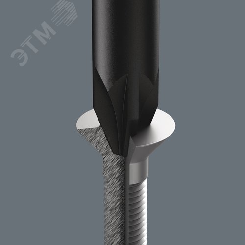 Отвертка крестовая антистатическая для прецизионных работ 1555 PZ ESD Micro PZ 1X80 мм - фото 9