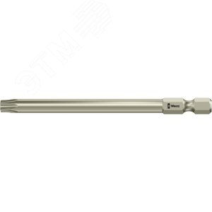 Бита 3867/4 TS TORX нержавеющая сталь хвостовик шестигранный 1/4 E 6.3 TX 30X89 мм - WERA