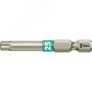 Бита 3867/4 TS TORX нержавеющая сталь хвостовик шестигранный 1/4 E 6.3 TX 20 x 89 мм (WE-134858) - WERA
