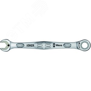 Ключ гаечный 6000 Joker комбинированный с трещоткой 3/8 x 159 мм (WE-073281) - WERA