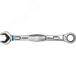 Ключ гаечный 6000 Joker комбинированный с трещоткой 19X246 мм - WERA