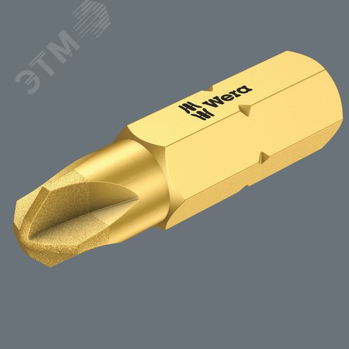 Бита 871/1 DC TORQ-SET Mplus алмазное покрытие повышенный крутящий момент хвостовик 1/4 C 6.3 1/4X32 мм - фото 3