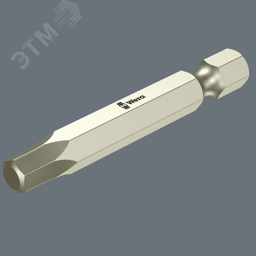 Бита под внутренний шестигранник 3840/4 TS Hex-Plus нержавеющая сталь хвостовик 1/4 E 6.3 3X89 мм - фото 5