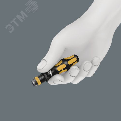 Рукоятка-битодержатель без магнита 1/4X90 мм для бит 1/4 C/E 6.3. 813 R ESD - фото 5