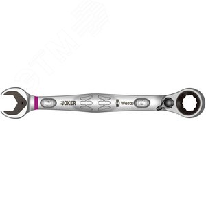 Ключ гаечный 6001 Joker Switch комбинированный с реверсной трещоткой 14 x 187 мм (WE-020069) - WERA