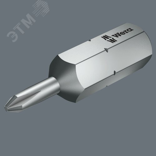 Биты 851/1 J PH вязкая твердость под азиатские винты хвостовик 1/4 C 6.3 PH 00X25X2 мм - фото 2