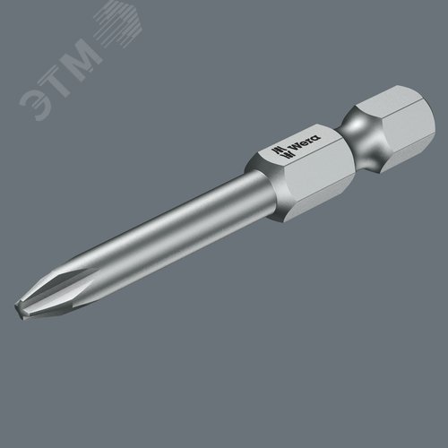 Бита 851/4 J PH вязкая твердость под азиатские винты хвостовик 1/4 E 6.3 PH 00X89 мм - фото 2