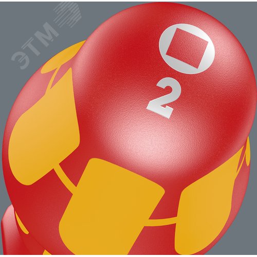 Отвертка диэлектрическая под внутренний квадрат 168 i Robertson VDE # 2X200 мм - фото 8