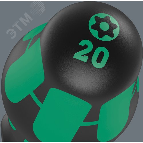Отвертка 367 TORX BO с отверстием под штифт TX 20X100 мм - фото 9