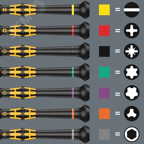 Отвёртка антистатическая для прецизионных работ 1567 IPR TORX PLUS ESD Kraftform Micro 1 IPR x 40 мм - фото 7