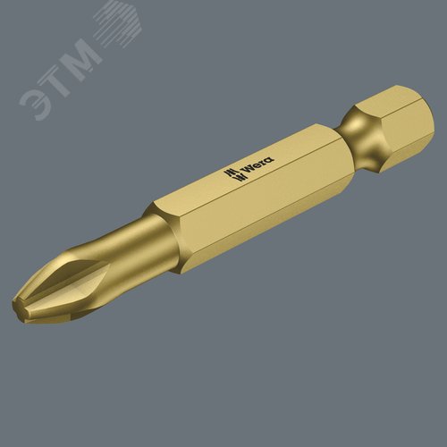 Бита торсионная 851/4 TH PH сверхтвердая хвостовик 1/4 E 6.3 PH 3X50 мм - фото 2