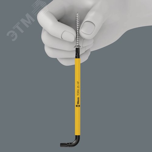 Ключ Г-образный 967 SXL HF TORX Multicolour с функцией фиксации крепежа удлиненный TX 40X224 мм - фото 2