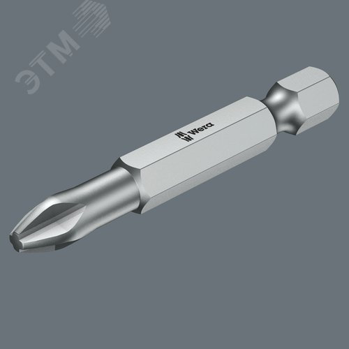 Бита торсионная 851/4 TZ PH вязкая твердость хвостовик 1/4 E 6.3 PH 2X50 мм - фото 2