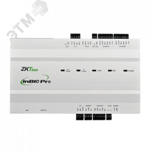 Контроллер IP  на 2 двери inBIO260 Pro (inBIO260 Pro) - ZKTeco