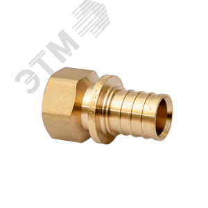 Переходник 16х1/2'ВР с внутренней резьбой, аксиальный, латунь
