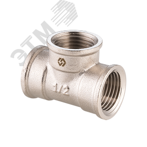 Тройник ВВВ 1'1/2х1'1/2х1'1/2 никелированный