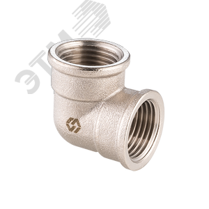 Угольник ВВ 2' никелированный